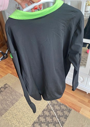 Nike Siyah Yeşil Erkek Spor Rüzgarlık - Görsel 3