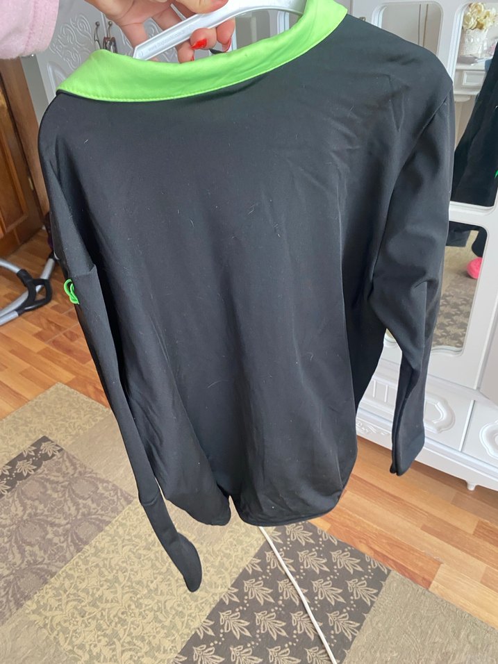 Nike Siyah Yeşil Erkek Spor Rüzgarlık - Görsel 3