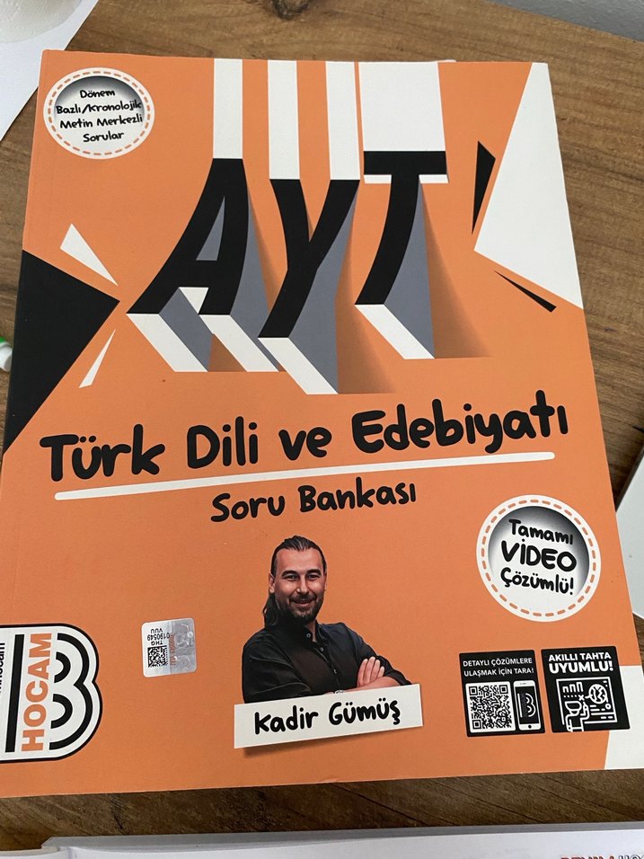 AYT Türk Dili ve Edebiyatı Soru Bankası Kadir Gümüş - Görsel 3
