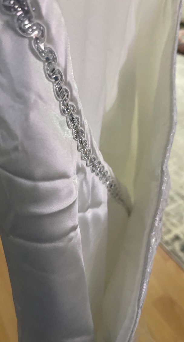 Beyaz Erkek Bebek Kundağı Desenli~ - Görsel 2