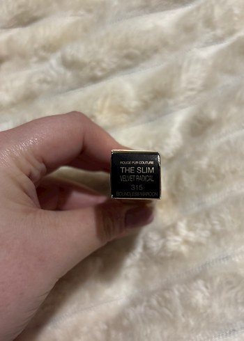 Yves Saint Laurent 315 Altın Renkli Ruj - Görsel 4