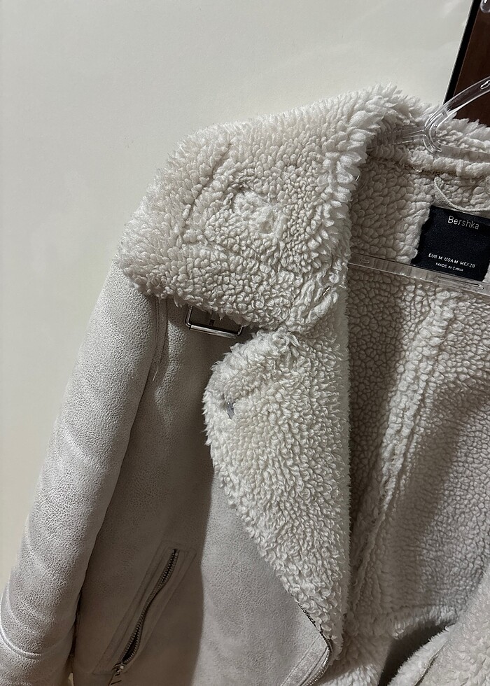 kürk süet mont - Görsel 3