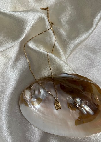 Kelebek Vintage Madalyon Bohem Çelik Kolye - Görsel 3