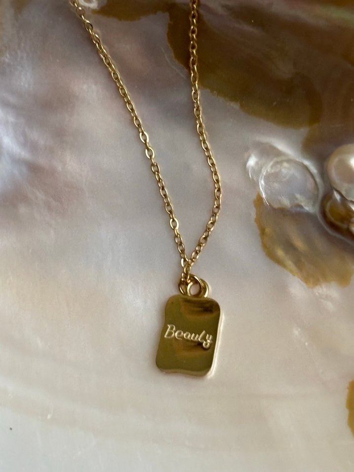 Kelebek Vintage Madalyon Bohem Çelik Kolye - Görsel 2