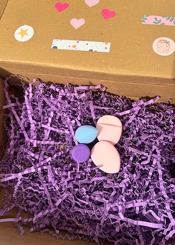 Pastel Renkli Makyaj Süngerleri Seti - Görsel 2