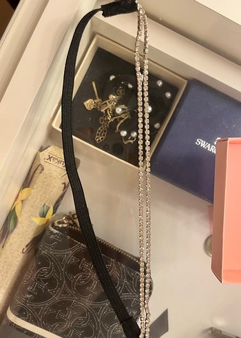 Zincir Detaylı Gri Rock Punk Kadın Tacı - Görsel 4