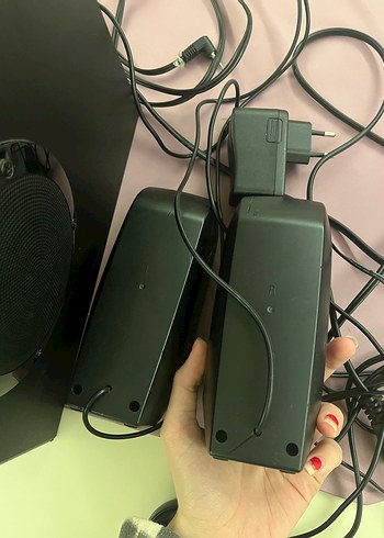 Logitech Siyah Müzik Sistemi Seti s220 2+1 - Görsel 6