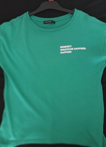 LC Waikiki Lcw yeşil t shirt