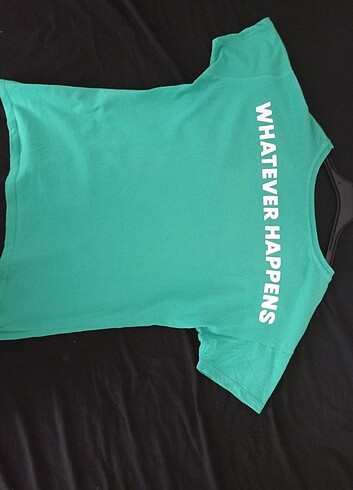 s Beden yeşil Renk Lcw yeşil t shirt