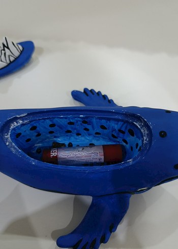 Renkli Mavi Balina Figürü - Görsel 3