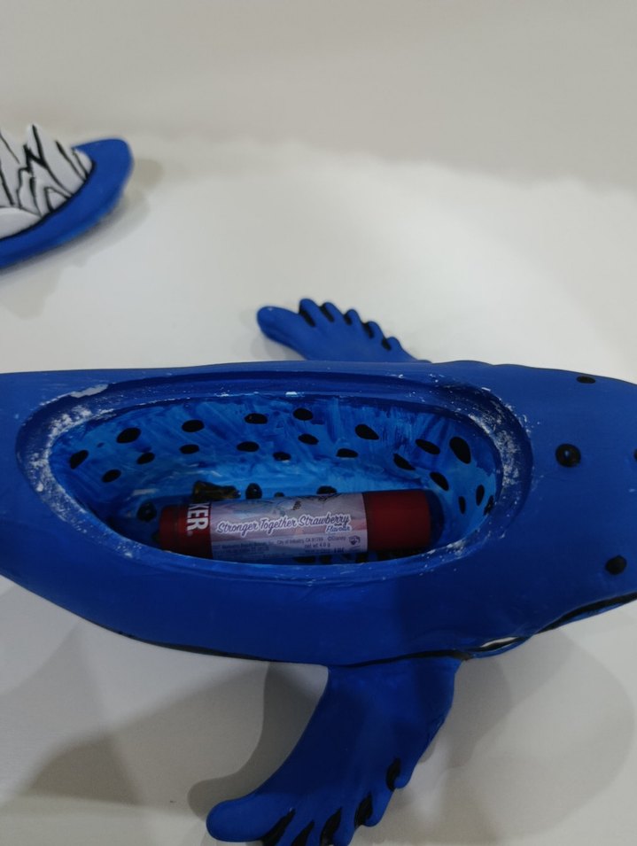 Renkli Mavi Balina Figürü - Görsel 3