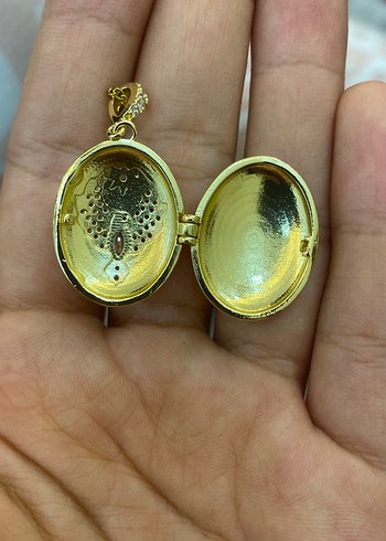 Zarif Altın Renkli Zincir Detaylı Alya Kolyesi(UZAK ŞEHİR) - Görsel 6