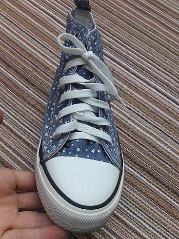 Orjinal yıldız desenli  converse özel seri - Görsel 3