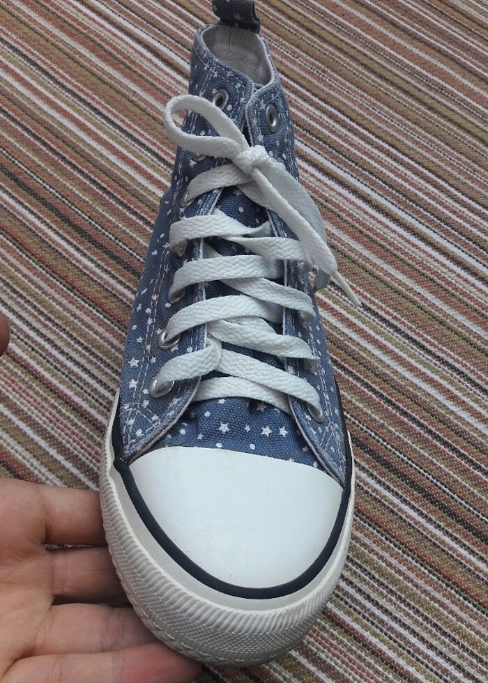 Orjinal yıldız desenli  converse özel seri - Görsel 3