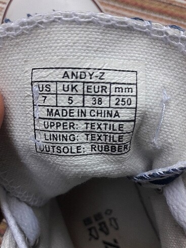 Orjinal çinde üretilmiş converse - Görsel 2