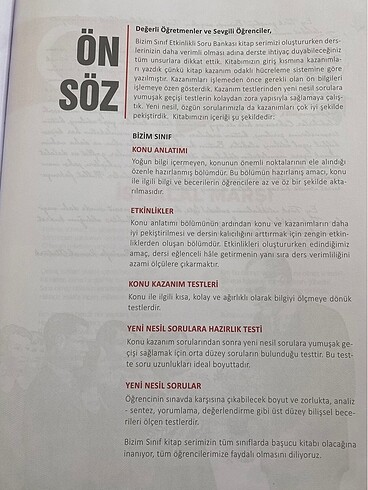  8.sınıf türkçe ders çalışma kitabı
