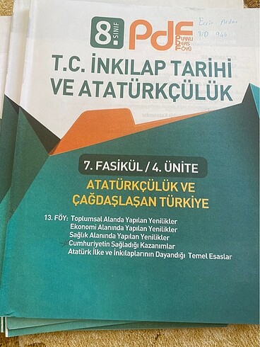  Beden 8.sınıf inkılap tarihi ve atatürkçülük ders kitabı