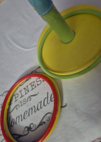 Renkli Kurbağa Temalı Eğitici Halka Oyunu - Görsel 4