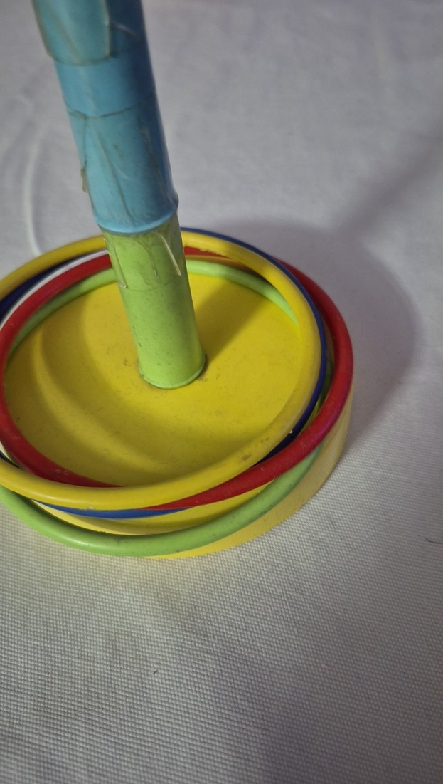 Renkli Kurbağa Temalı Eğitici Halka Oyunu - Görsel 3