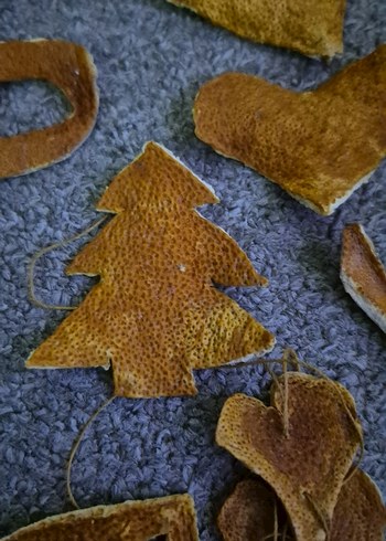 Kahverengi Kurutulmuş Süslemeler Seti - Görsel 2