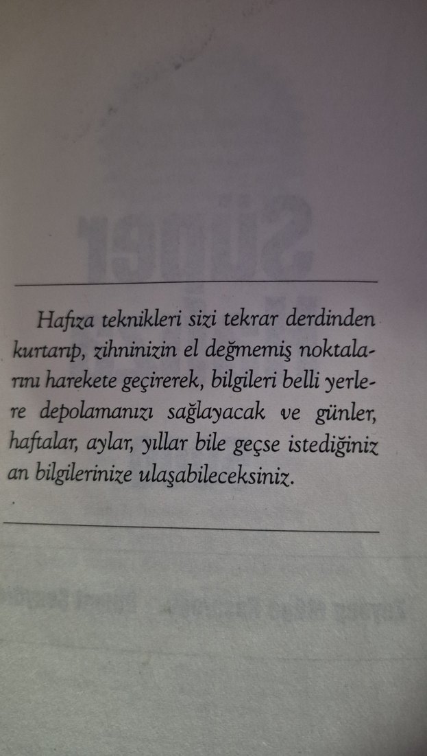 Süper Hafıza 5000 - Hafıza Geliştirme Teknikleri - Görsel 3