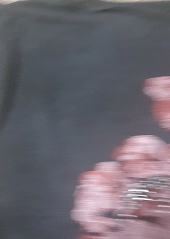 Diğer V Yaka Kısa Kollu Desenli Kadın Gömlek