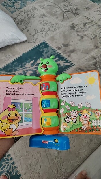  Beden Renk Fisher price eğitici masalcı tirtil