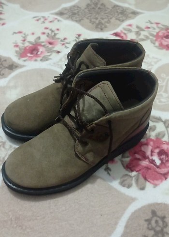 Kahverengi Süet Kadın Dolgu Topuk Bot sıfır - Görsel 2