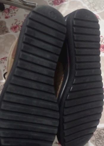 Kahverengi Süet Kadın Dolgu Topuk Bot sıfır - Görsel 3