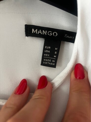 Mango Mango beyaz elbise