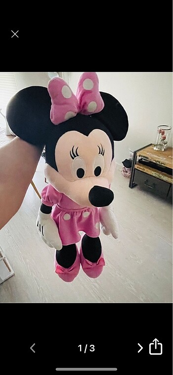Minie Mouse dev boy peluş