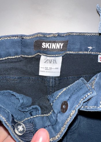 12-18 Ay Beden Zara Çocuk Jean