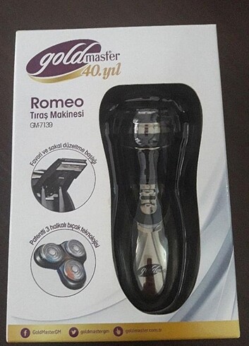 Goldmaster traş makinesi