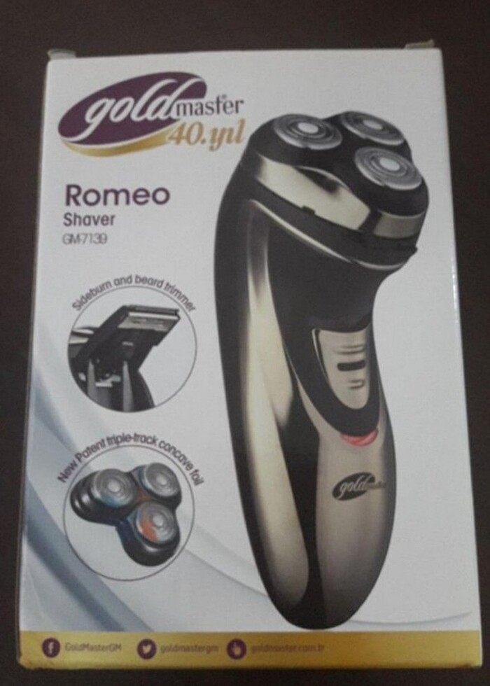 Goldmaster traş makinesi  - Görsel 2