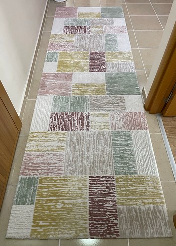 Pastel Renkli Çağdaş Halı - Görsel 2