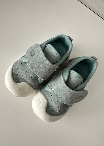 Turkuaz Erkek Bebek İlk Adım Ayakkabısı vicco