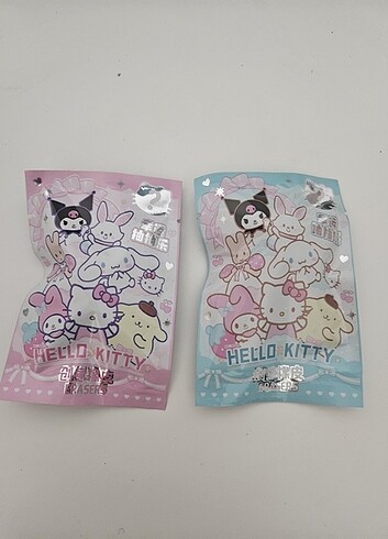  2 adet Hello Kitty Süpriz Paket silgi