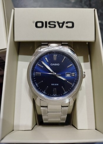 Casio Klasik Lacivert Erkek Kol Saati - Görsel 2