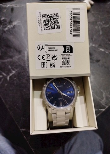 Casio Klasik Lacivert Erkek Kol Saati - Görsel 6