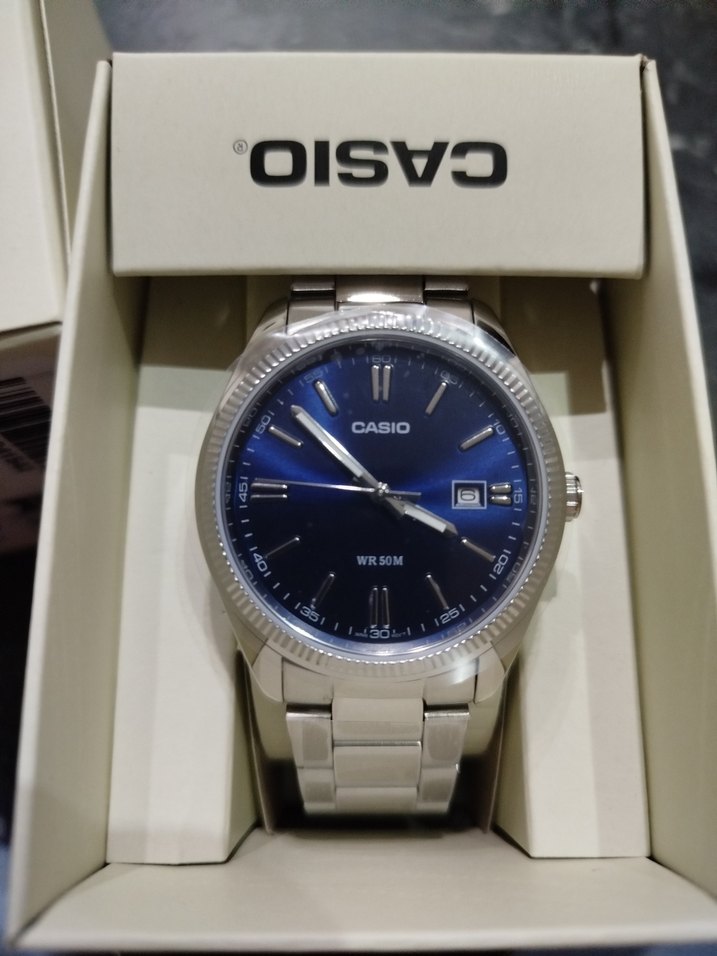 Casio Klasik Lacivert Erkek Kol Saati - Görsel 2