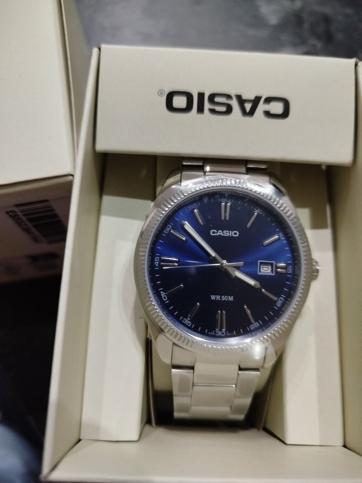 Casio Klasik Lacivert Erkek Kol Saati - Görsel 5