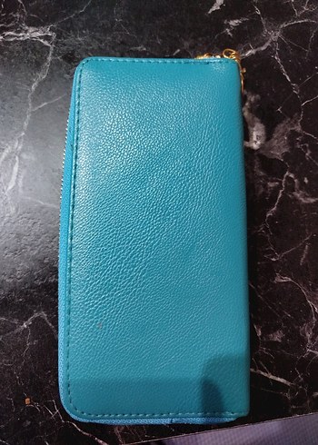 Çiçek Detaylı Renkli Deri Kadın Cüzdanı - Görsel 2