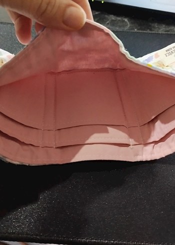 Çiçek Desenli Özel Dikim Kadın Cüzdanı - Görsel 5