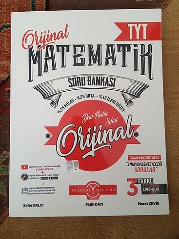 TYT Orjinal Matematik Soru Bankası
