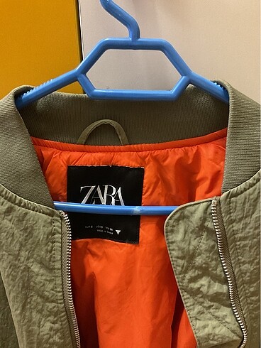 Zara Zara yeşil bomber ceket