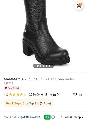 36 Beden siyah Renk Mammamia topuklu çizme 