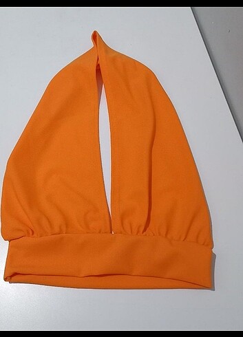 Zara BOYUNDAN GECMELI CROP TOP 