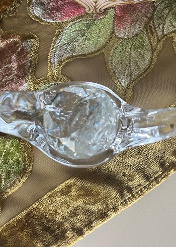 Küçük Cam kuş obje - Görsel 2