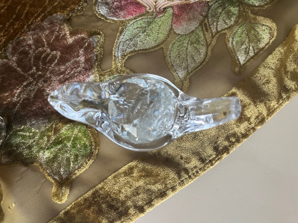 Küçük Cam kuş obje - Görsel 2