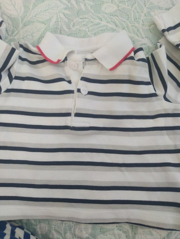 polo yaka sweatshirt - Görsel 2